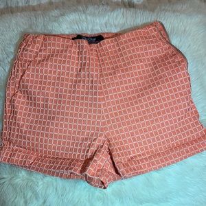 BeBob orange stretchy shorts with pockets